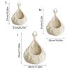 Cotton Rope Kitchen Storage Organizer Breathable Boho Onion Container Hanging Net Pocket  Potato