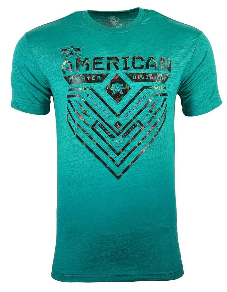 

Футболка унисекс American Fighter Crystal River Ocean Teal S