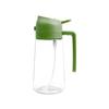 Glass Oil Bottle 2 In 1 Spray and Pour Kitchen Oil Dispenser for Home Cooking