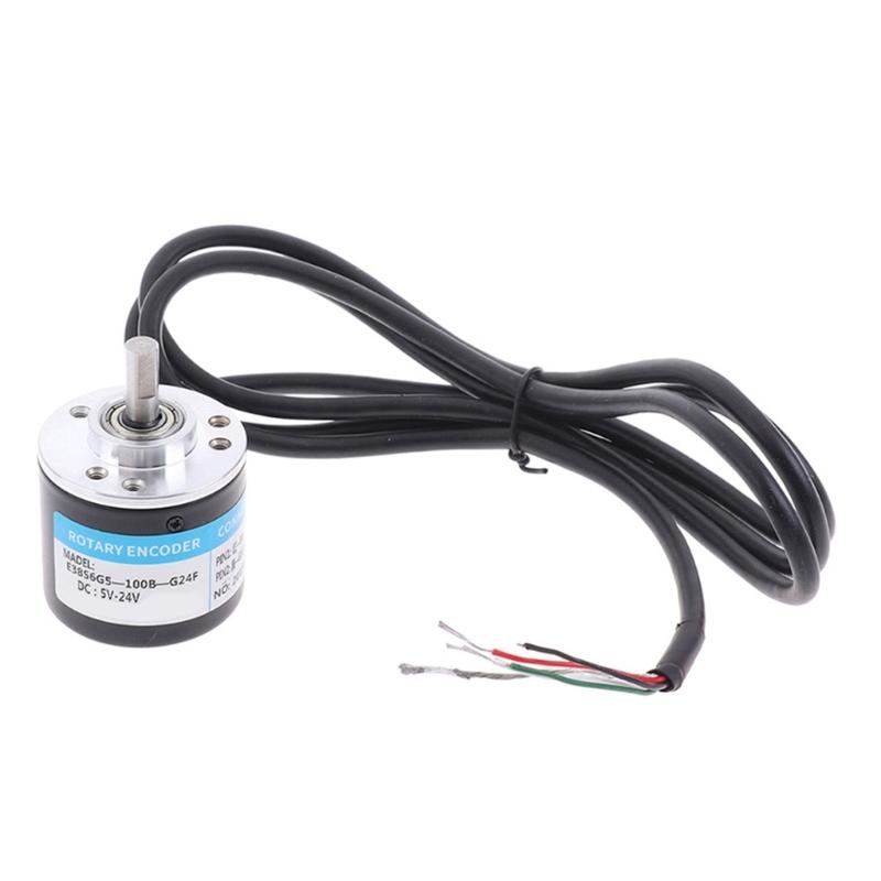 

High Precise Photoelectric Incremental Rotary Encoders 5-24V Wide Voltage For Industrial Automation And Robotics Control
