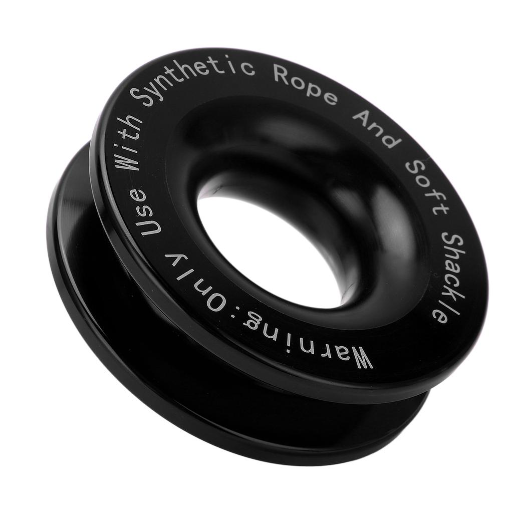 Winch Snatch Recovery Ring 41000lbs Breaking Strength for 7 16in 1 2in Soft Shackle with 3 16in 1 4in 3 8in Ropes