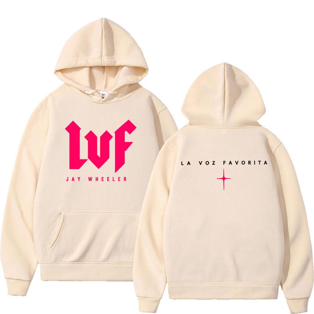 Unisex Woman'sRapper Jay Wheeler La Voz Favorita Tour New Album Hoodies Men's Harajuku Hip Hop Streetwear Sweatshirt Casual High Quality Hoody