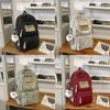 Minimalist Student Backpack With Nylon Material And Comfortable Arc Straps For High School And College Use