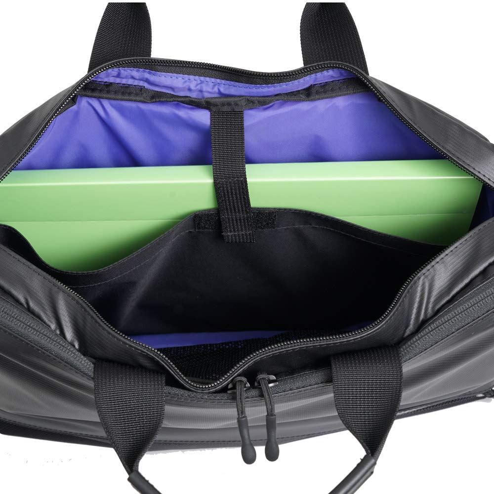 Manhattan Passage 3311MB Slim Well-Organized Expandable Briefcase, Plus 2.1 (Midnight Blue), Unisex