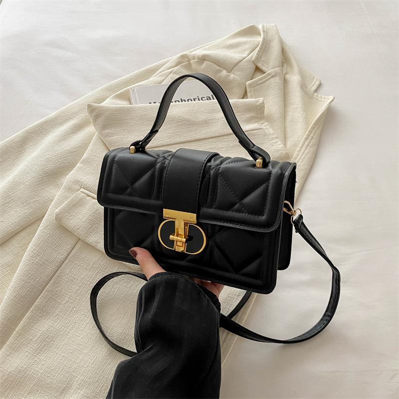Niche Style Women's Urban Simple and Fashionable Small Square Bag In Summer New Temperament and Atmospheric One-shoulder Handbag