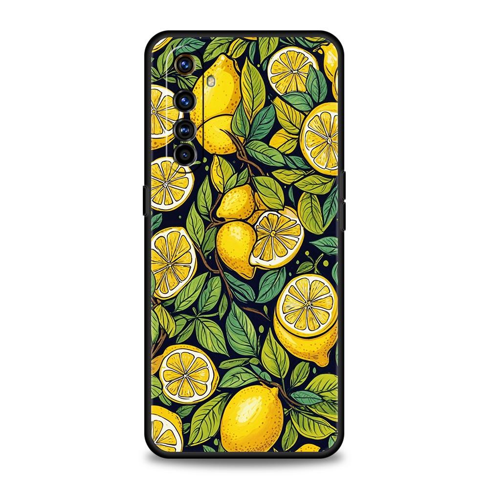 

Summer Fresh Fruit Lemon Print Case For Realme C67 C63 C55 C53 C35 C25 C21 GT 2 3 5 6 10 11 12 13 Pro Plus Soft TPU Phone Cover Realme 9 Pro