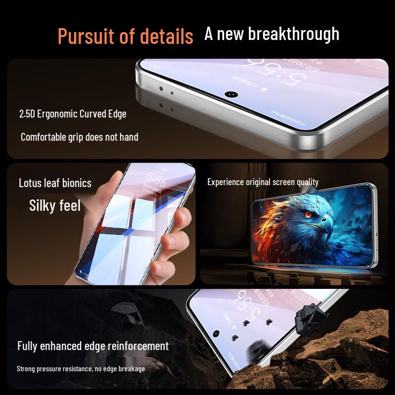 

iQOO Tempered Glass Screen & Lens Protectors