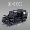 1:32 Benz G63 SUV Legierungsmodellauto Spielzeug Diecasts Metallguss Sound und Licht Autospielzeug für Kinder Fahrzeug