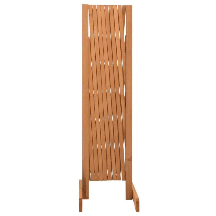 VidaXL Garden Trellis Fence Garden Divider Support for Climbing Plants Outdoor Flower Bed Orange 314828