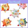 Baby Soft Plush Rattle Ball With Sensory Development For Newborns And Infants