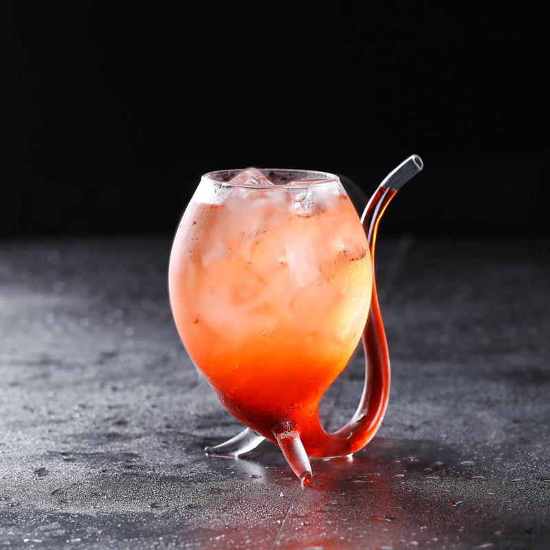 Vampire Cup Nordic Creative Straw Glass Cup Vampire Cup