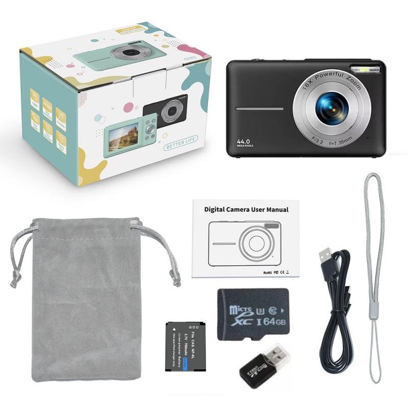 HD Digital Mini Camera: Student, Party & Selfie Beauty Camera for Kids