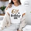 New Birthday Party Unisex T Shirt Pullover TShirts Its My 60th Birthday Leopard Printed TShirt Casual Short Sleeve TShirt