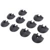 10PCS Angled L Track Rail End Caps Eliminates Incisive Edges for Truck Bed Trailer Cargo Control Pickup RV ATV