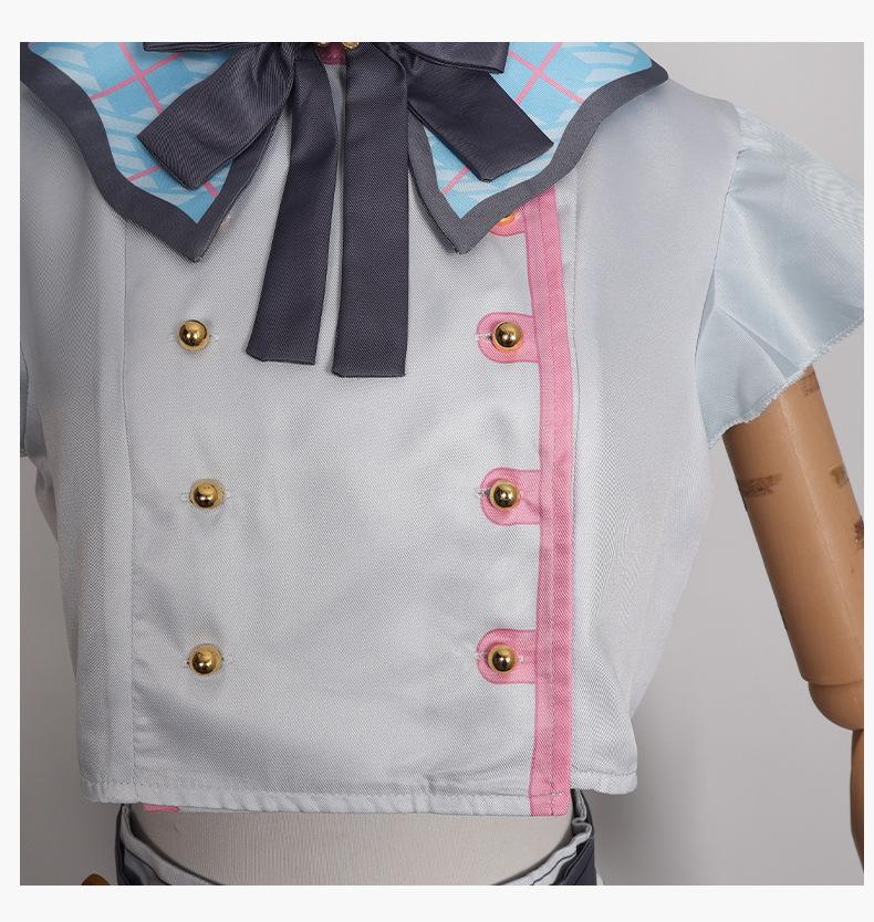 Project Sekai Colorful Stage! Feat. More More Jump Kiritani Haruka Hanasato Minori Momoi Airi Hinomori Shizuku Cosplay Costume