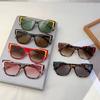 Gafas de Sol de Moda de Color Contrastante Gafas de Sol Steampunk con Protección UV Gafas de Sol Ojo de Gato Mujer