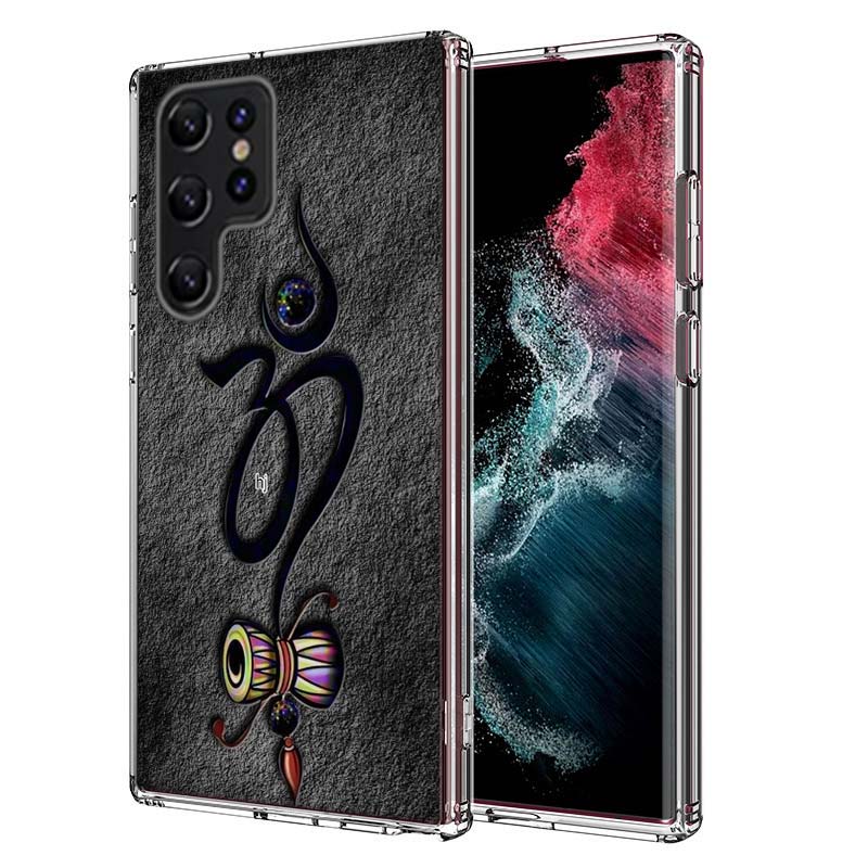 Om Symbol Meditation and Creativity Capa Phone Case For Samsung S26 Ultra S25 Edge Galaxy S23 S21 S20 S24 FE S22 S10 Plus Cover