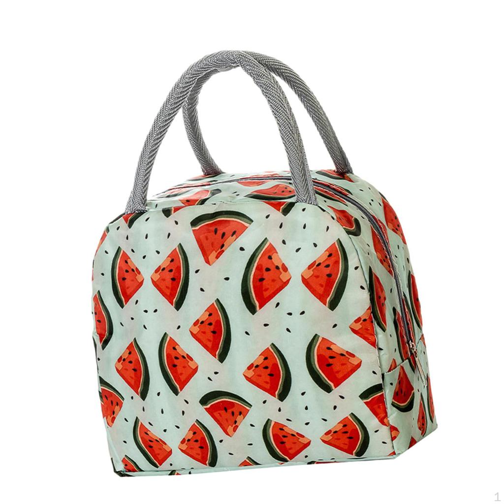 Food Storage Container Insulated Lunch Tote Bag Durable Large Picnic Pouch Thermal Box for Work