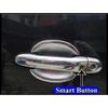 For Nissan Juke 2011-2018 ABS Chrome Side Door Handle Cover Trim & Door Bowl Cover Car Styling 2012 2013 2014 2015 2016