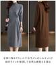 SECOND ROOTS Knit Dress with Waist Heart Solid Perfect for and Buttons, Design, Color, Knee-Length, Fall/Winter, Dates, Outings, Loungewear, Black,