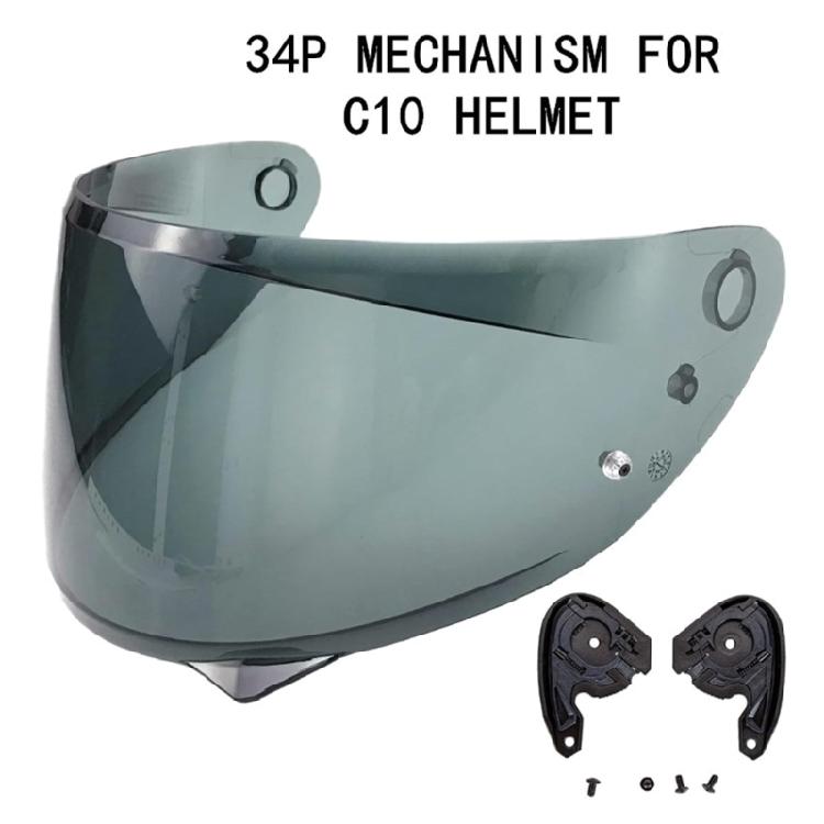 Secure Quick Mounting Helmets Bottom Base Adapter Connector for  C10 Skiing Skateboarding Biking Activity Enthusiasts