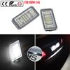 2 Pieces 12V 6000K Car Led Number Licence Plate Light Facelift Fit For BMW 3 Series 325i 328i 318 320 E46 2D M3