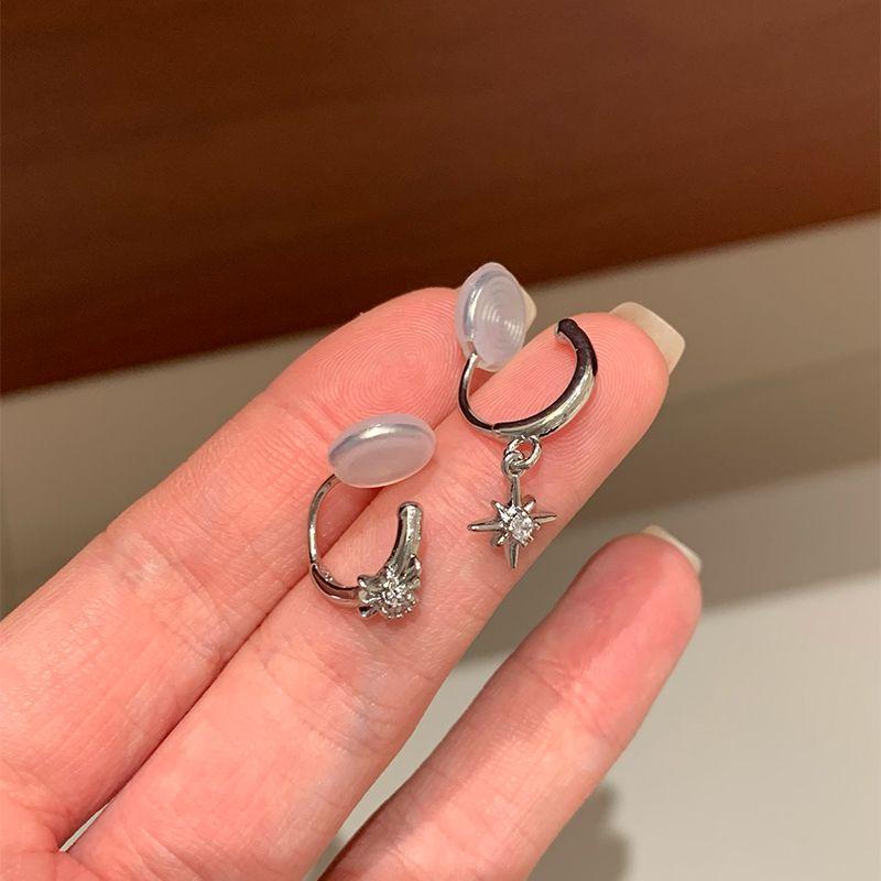 

Xinghe Asymmetric Women s Fancy Ear Studs Asymmetric ear clip 1 pair