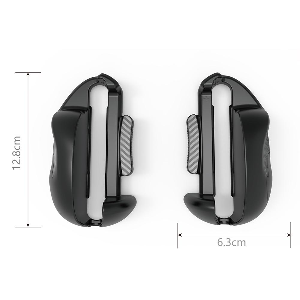 1 Pair Left+Right Handle Mouse Stand For Switch 2 JoyCon Controller Bracket Mini Portable Mouse Base For Switch 2 Accessories