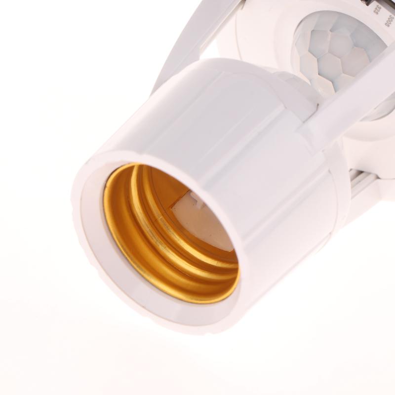 E27 Socket Converter With Pir Motion Sensor Led Lamp Base Intelligent Switch Light Bulb Holder Ac 85-265V Dimming Delay Control