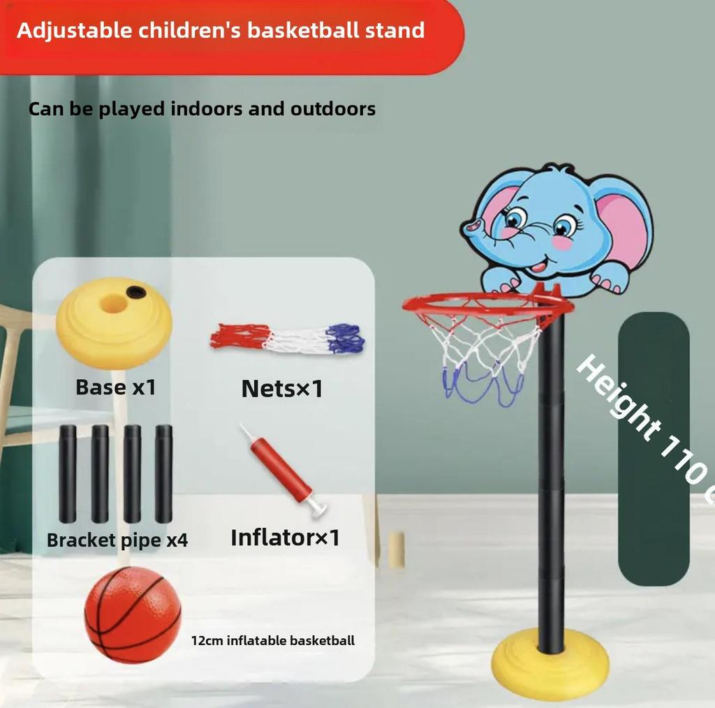 Aro de baloncesto de pared ajustable para niños y niñas