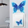 Wall Sticker Exquisite Vibrant Luminous Butterfly Stickers Waterproof Durable Wall Decal Home Decorations