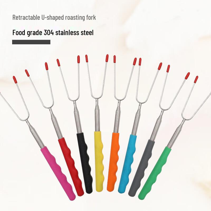 SMVP 8-Piece Extendable BBQ Roasting Forks Set