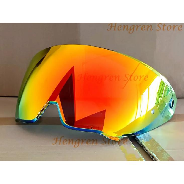 Helmet Visor Lens for RUROC ATLAS 3.0 4.0 Motorcycle Helmet Shield Goggles Plating Silver Red Replacement Glass Mica Accessories