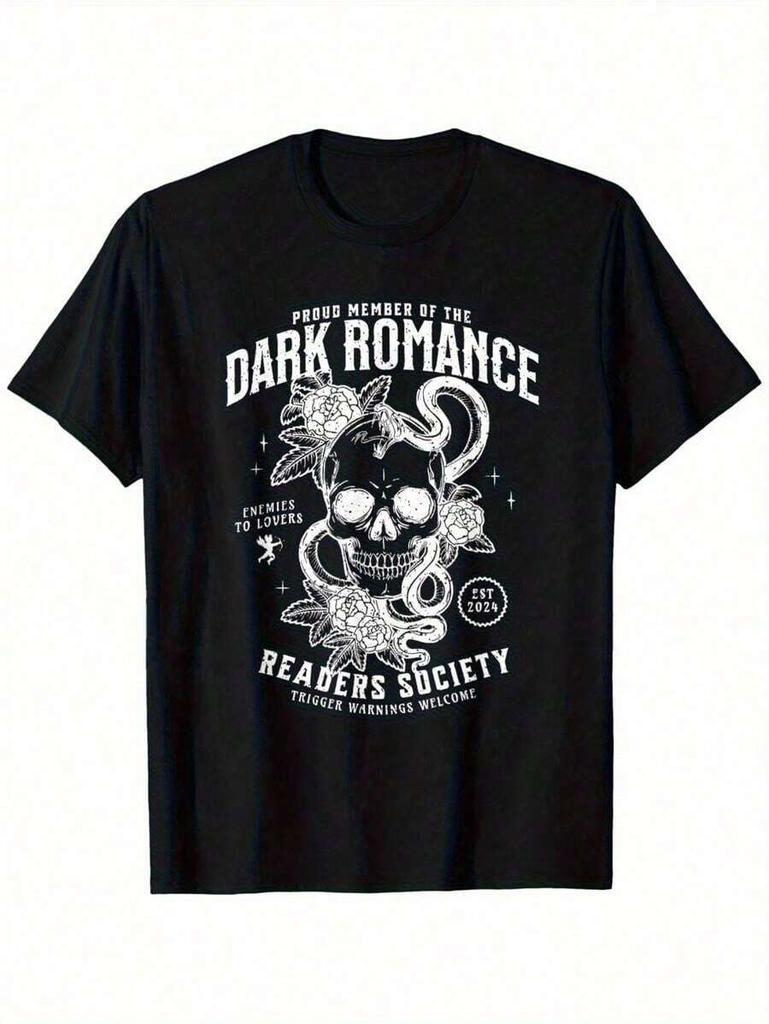 YYZ2 Dark Romance Lesergesellschaft Grafik-T-Shirt Für Unisex