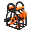 3D Filament Respooler Electric     20cm Spools Winder with Handle 3D Printing Supplies Orange