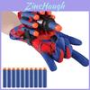 Upgrade Wristwatch Launcher With Spider Gloves For Soft Bullet Fun Toys