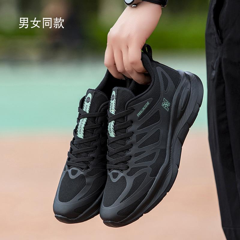

Spring running sneakers lightweight men s casual shoes sneakers student running shoes 36 чорний