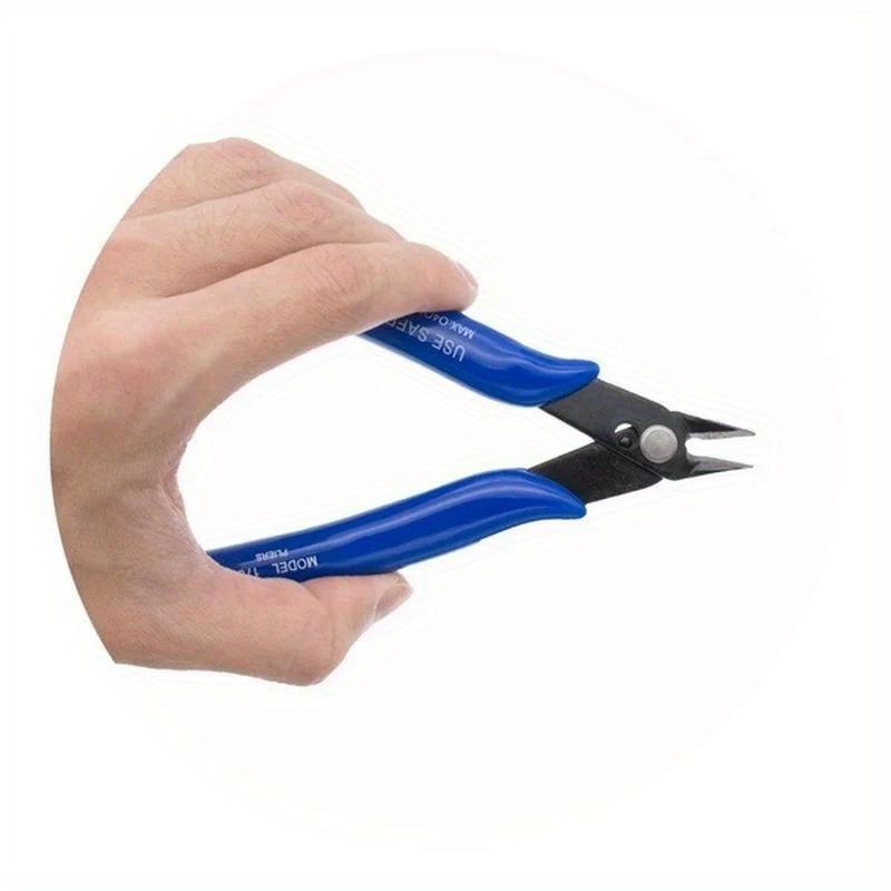 Side Cutting Basic Pliers Model Toy Building Tools Electrical Wire Cable Cutters Side Snips Flush Stainless Tools for