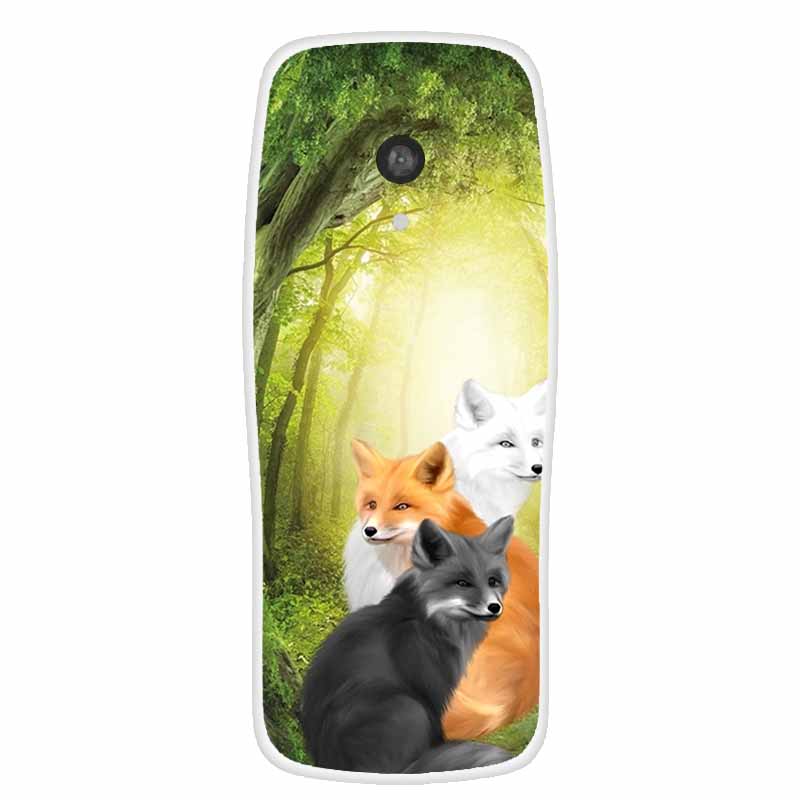 For Nokia 3210 4G 2024 2.4"Cases Clear TPU Soft Silicone Phone Cover for Nokia 3210 TA-1618 Protective Back Shells Cartoon Print