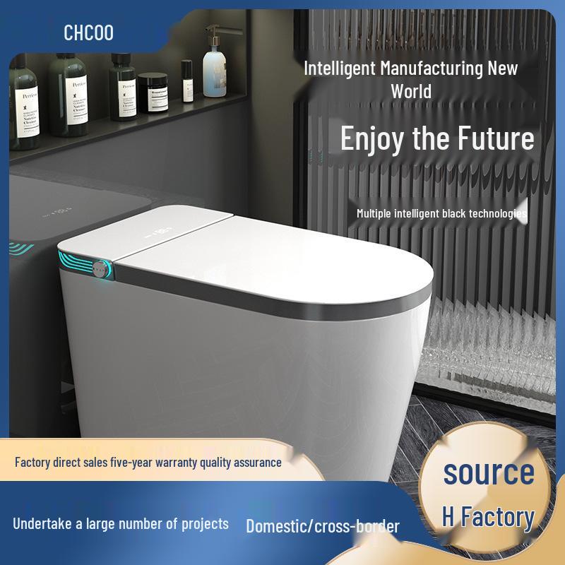 Nest Chi Smart Toilet: Household Automatic Flip Lid, Instant Heating, Sterilization, No Water Pressure Limit.