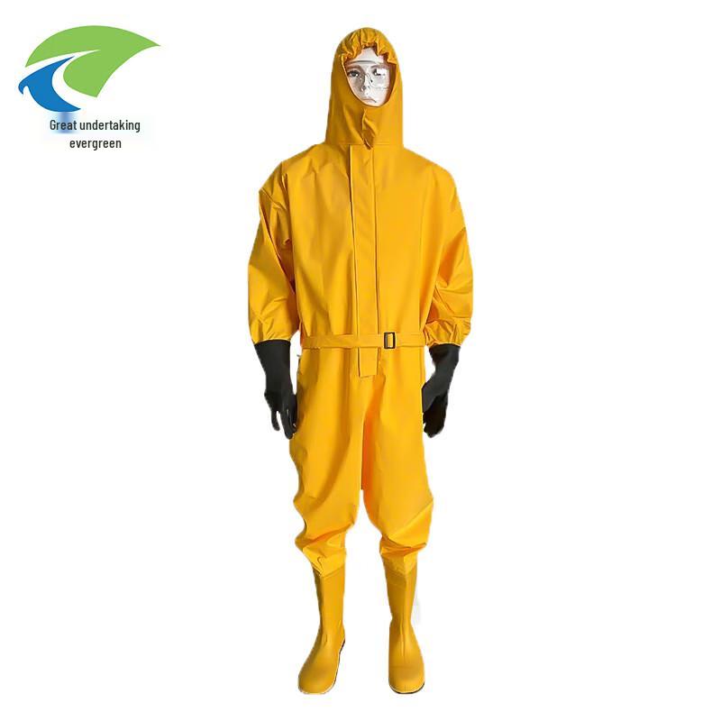 Acid-Alkali Resistant Chemical Protective Coverall