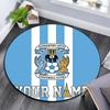 Custom Name Coventry City F.C Round Area Rug,Carpet Rug for Living Room Bedroom Sofa Playroom Decor,Non-slip Floor Mat