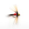 MNFT 10PCS 14# Gold Beadhead Long beard Nymph Red Body Fishing Fly Artificial Bait