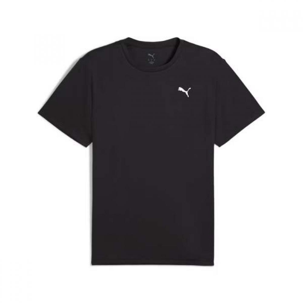 Puma Men S Running Short Sleeve Tad eSSential Poly Tee 01 Black/XL(110)