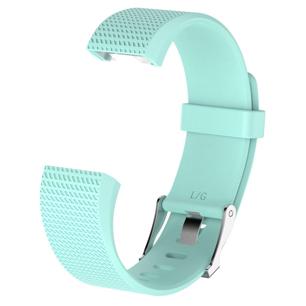 Compatible Charge Fitbit Plaid Strap With Silicone Material In Multiple Colors