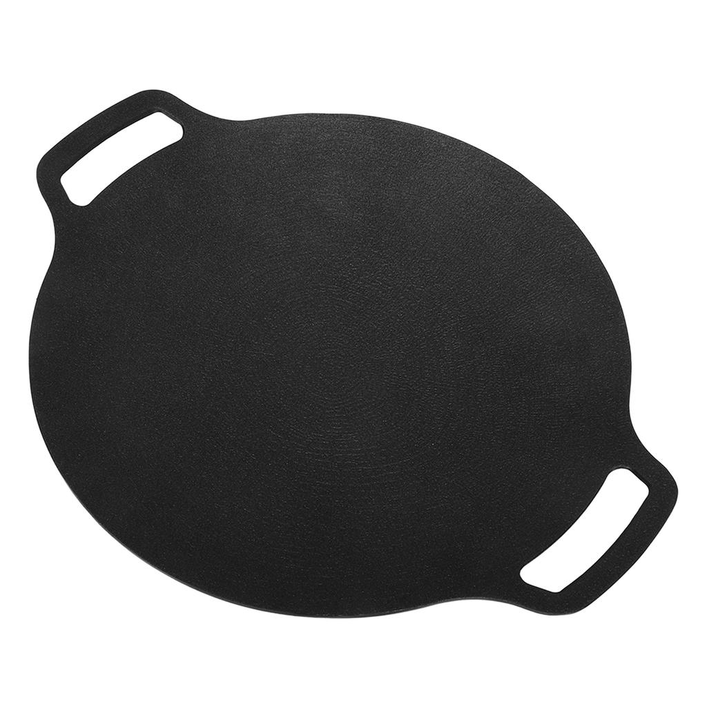 Korean   BBQ Grill Pan Korean Round Griddle Non Stick 6 Layer Coating Round Griddle for Indoor Outdoor
