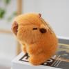 PP Cotton Kapybara Fluffty Animals Keyring Plush Cartoon Stuffed Car Key Ring  Kid Girl Boy