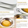 Egg Separator Stainless White Yolk Filter Egg Sieve Extractor Kitchen Gadget Cooking Tool