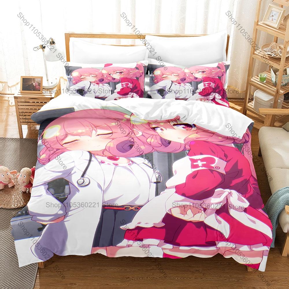 Popular Game Hero Neneka Duvet Cover + 2 Pillowcases, Vivid Character Design Bedding Set All Season Use for Gaming Enthusiasts
