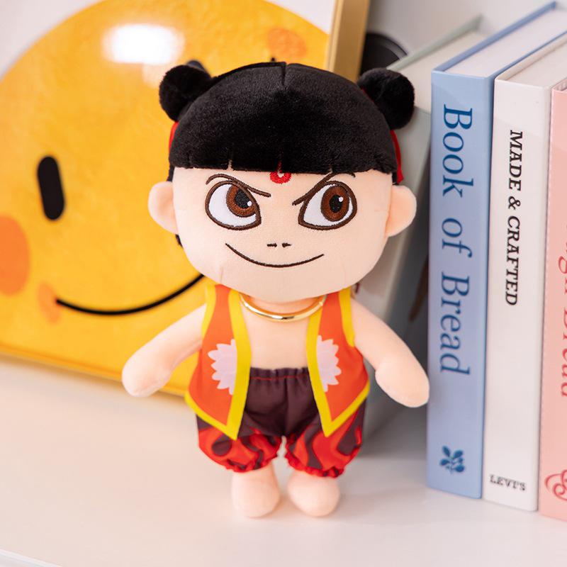 Nezha 2 Movie Plush Doll – Cute Nezha & Ao Bing Trendy Toy Gift for Friends